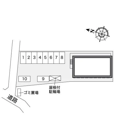 ★手数料０円★糟屋郡志免町別府西２丁目　月極駐車場（LP）